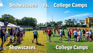 showcases vs college camps